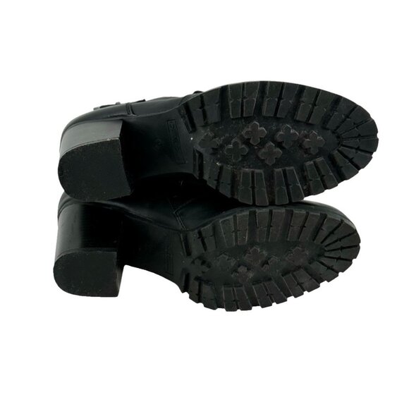 David Aaron Bootie Women's Size 9 Black Lauren 416-0616 Laces Front Side Zipper - Picture 12 of 12